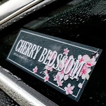 Noizzy JDM Auto Samolepky Kamikaze Japonskom Štýle Samuraj pre Okno Cherry Blossom Zadné Sklo Nárazníka Vinyl Auto Odtlačkový Motorových Nové