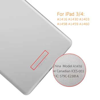 Nový iPad 3 Dotknite sa Displeja Pre iPad3 iPad4 A1416 A1430 A1403 LCD Dotykový displej Digitalizátorom. Sklenený Panel Výmenu Snímača