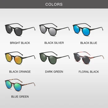 Nový Kvetinový Tlač slnečné Okuliare 2020 Mužov Jazdy Polarizované Slnečné okuliare Ženy Značky Dizajnér Retro Okuliare Kolo Tieni UV400 Gafas