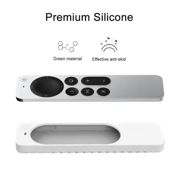 Ochranné puzdro Pre Apple TV 4K 2021 Diaľkové Ovládanie Anti-Slip Odolné Kremíka Shockproof Kryt Vodotesný, Prachotesný Skladovanie Taška