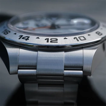 PAGANI DIZAJN 2021 Nové Muži Mechanické náramkové hodinky Business Športové GMT Hodinky z Nerezovej Ocele, Vodotesné Hodiny Relogio Masculino