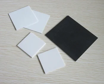 Polishable zirconia keramické list chladiča jade doskou pre vysoké teploty izolácie piezoelektrické špeciálne biela čierna vlastné