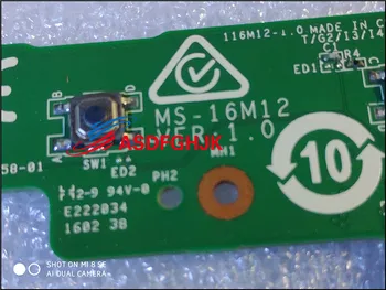 PRE MSI GL62 GP62M GL62 GP72 GL72 USB dosky vypínača ms-16m12