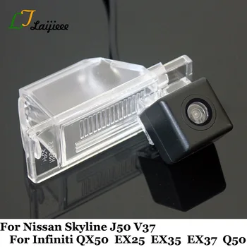 Pre Nissan Skyline Crossover J50 V37 Auto Zadnej strane Fotoaparátu / HD CCD, Nočné Videnie Auto Zadné Záložný Fotoaparát Pre Infiniti EX QX50 Q50