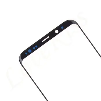 Predný Panel Pre Samsung Galaxy S8 S9 S10 Plus S10e S20 FE S21 Poznámka 20 Dotykový Displej Vonkajšie Sklo Objektívu Kryt Nie LCD Displej, Senzor