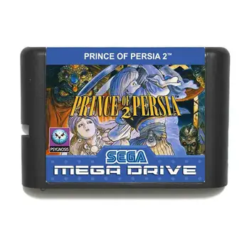 Prince of Persia 2 MD 16 bit Hra Karty Pre Sega Mega Drive Pre Genesis