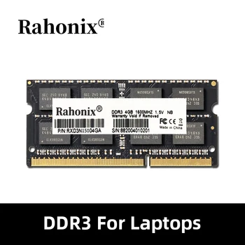Rahonix DDR3 2GB 4GB 8GB 1333MHz 1600MHz memoria 1,5 V Notebook RAM 204Pin Notebook Pamäť so-DIMM Intel&AMD