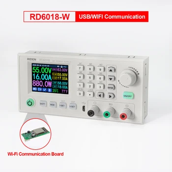 RD6018 RD6018W USB WiFi DC-DC Napätie Krok Dole Modul Napájania Buck S800 Prípade Converter Voltmeter Multimeter 60V 18A