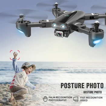 S167 quadcopter GPS 4K s kamerou selfie dron drone profissional hračky hučí rc vrtuľník hračka juguetes quadcopter VS SG907
