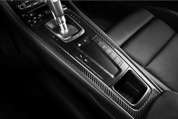 Skutočné Suché Uhlíkových Vlákien Interiérom Výstroj Panel Dverí Interiérom Kryt Vhodný Pre Porsche 911 718 2012-2019