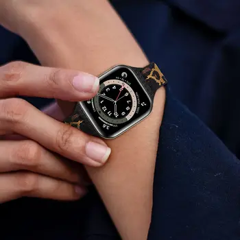 Slim Scrunchie Popruh pre Apple hodinky kapela 40 mm 44 mm 38 mm 42mm Nastaviteľné Elastické Nylon sólo Slučky náramok iWatch 3 4 5 6 se band