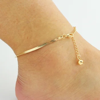 Srdce Anklet Náramok na nohu Zlatá Noha Reťazca Ženy Nohy Šperky 925 Anklet Náramky Na Nohy Pre Ženy chaine cheville