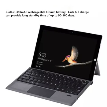 Surface Pro Bezdrôtová Bluetooth Klávesnica pre Microsoft Surface Pro 7 / 6 / 5 / 4 / 3 povrch go/go2 Typ Kryt