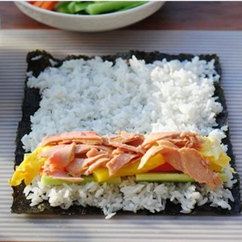 Sushi Koľajových Navi Silikónové DIY Sushi Mat Onigiri Ryža Navi List Maker Sushi Nástroje Kuchyňa Japonské Jedlo Beto Príslušenstvo