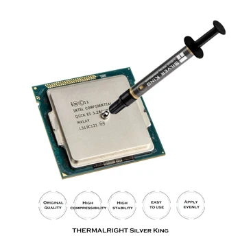 Thermalright Striebro Kráľ tekutým Kovom Zložené 79W/m-k Pre CPU Extrémne Chladenie Odvod Tepla Silikónové Mazivo Vložiť 3g 1g