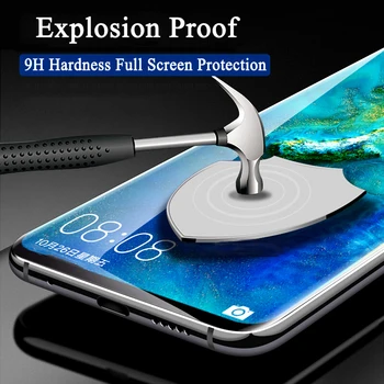 Tvrdené Sklo Fólia Pre Huawei P40 Lite E Y5 Y6 Česť 9A 9A 30 Y5P Y6P Y7P Y6S P Smart S Y8S Y8P Y9S Úplné Pokrytie Screen Protector