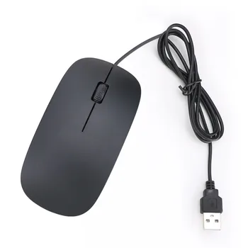 Ultra Tenký USB Wired Mouse 1200dpi 3D Optické Herných Myší Mouses pre PC, Notebook, Notebooky Mini Myš pre Office Home