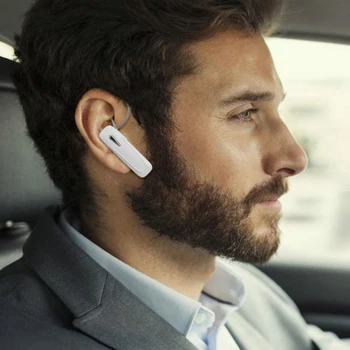 Univerzálny Bluetooh Slúchadlá M163 Bezdrôtové Bluetooth Na Ucho Earset Jednej Strane Hands-Free Hovoru Stereo Športu Podnikania Headset