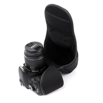 Veľkosť M DSLR Camera Bag Prípade Líniových Balík Pre Nikon D7100 D7200 D3400 D3300 D3200 D5300 Canon 1300D 750D 200D 100D 800D 700D 70 D