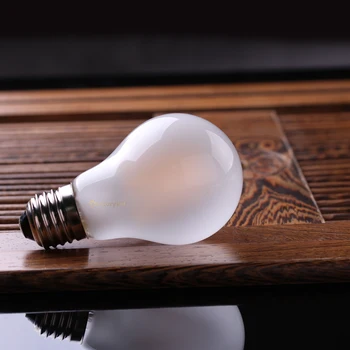 Vintage LED Žiarovky Žiarovka,8W,Edison A19 Matné Štýl,Teplá Biela,Zemegule Dekoratívne Osvetlenie,Stmievateľné