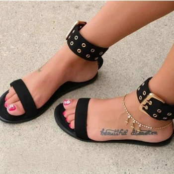 WENYUJH Ženy Sandále Transparentné Bytov Topánky Veľkosť Žena Jasné Jelly Topánky Dámske Roman 2020 Pláži Sandalias Mujer