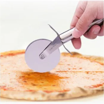Z Nehrdzavejúcej Ocele Pizza Krájač Priemer Noža Pre Rez Pizza Nástroje Pizza Kolesá