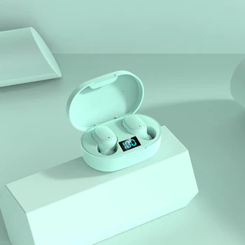 ZUTA Nové E6s Smart Digitálny Displej Bluetooth Headset Bezdrôtový Mini HIFI Slúchadlá Stereo in-Ear Nepremokavé Športové Slúchadlá