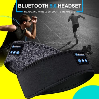 Športové bezdrôtové Headsety Spánku Slúchadlá Vstavané Reproduktory Bluetooth Športové Slúchadlá s hlavovým oblúkom Pre Beh