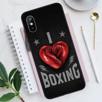 Športové Boxerské Rukavice Telefón puzdro pre iPhone 11 12 pro XS MAX 8 7 6 6 Plus X 5S SE 2020 XR shell funda coque