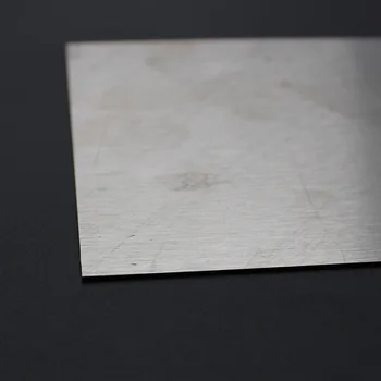0,2 mm x 100 mm x 100 mm Čistý Nikel Doska Anóda 99.96% Svetlé Pokovovanie List
