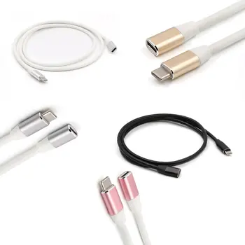 1 Meter USB Typu C Predlžovací Kábel USB 3.1 USB-C Mužov a Žien sa Predlžuje Drôt Extender-Kábel Dock Konektor