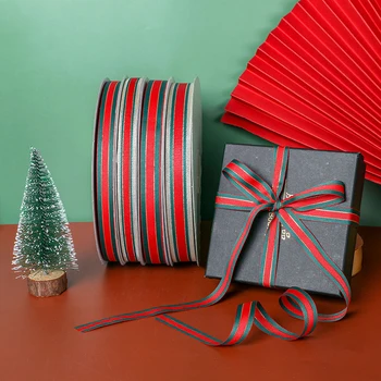 10m/veľa Vianočné Prúžkom Zlata Drôt Páse s nástrojmi pre Darčeková krabička Balenie Hairbow DIY Materiálov