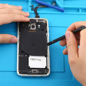 10Pcs Dual Končí Čierneho Plastu Spudger Zvedavými Otváracie Nástroj pre iPhone, iPad, Samsung Huawei Demontáž Displej Telefónu Súprava na Opravu