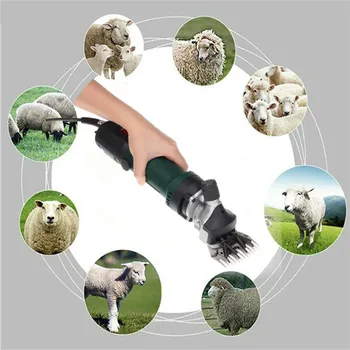 1200W 6 rýchlosť Electric Sheep Pet Hair Clipper Strihanie Auta v Šmyku Vlna Rez Koza Pet Zvierat Strihanie Dodávky Farmy Rez Stroj