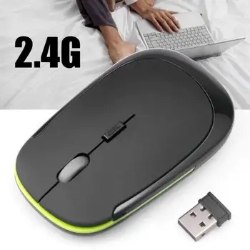 1600dpi Wireless Mouse Nastaviteľné 2,4 Ghz Bezdrôtová Optická Myš pre Hráčov S USB Prijímač Mause Pre PC a Herné Notebooky