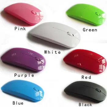 2.4 G Wireless Gaming Mouse 4 Tlačidlo Ultra Tichý 1000DPI Ľahký Hráč Notebook PC Počítačová Myš