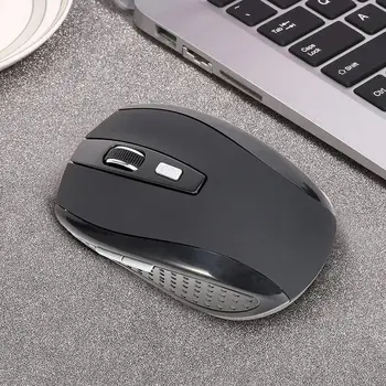 2.4 GHZ Prenosný Wireless Mouse Cordless Optical Scroll Mouse pre PC, Notebook
