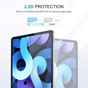 2 KS Tvrdeného Skla Pre iPad Vzduchu 4 10.9 2020 Screen Protector Pre iPad Pro 11 2021 9.7 10.2 7. 8. Generácie 10.5 Mini 123 45