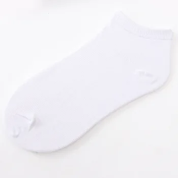 2 Páry Ženy Priedušné Ponožky Športové Ponožky Farbou Loď Ponožky Muž Členkové Ponožky Biela Čierna