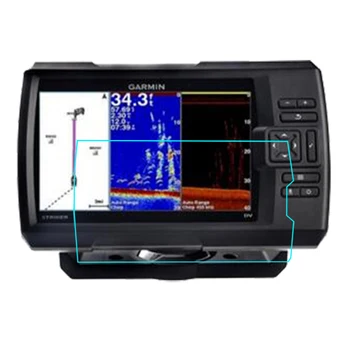 2 x PET Clear Screen Protector Kryt Ochranný Film Stráže Pre Garmin Útočník Plus 7cv Fishfinder Ručné GPS Tracker