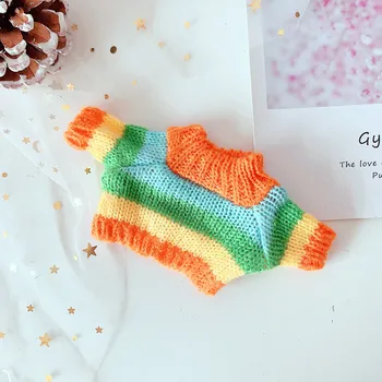 24types 20 cm NOVÉHO Vymeniteľné oblečenie Bábiky Pletený sveter Sean Xiao Oblečenie detské Vianočné darčeky, hračky