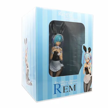 30 CM Anime Re:Život v inom svete od nuly Ram&Rem Obrázok Slúžka oblečenie Bunny dievča Ram Akcie Obrázok PVC Model Hračky