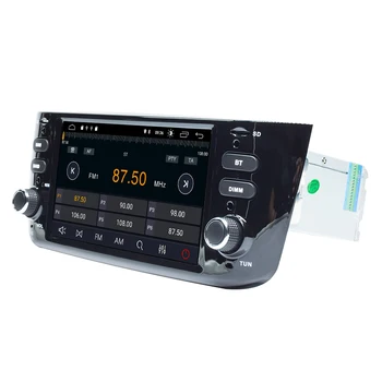 4G 64GB Autoradio 1 Din Android 10 Auto DVD Multimediálny Prehrávač Pre Fiat/Linea/Punto evo 2012-GPS Navigácie Stereo IPS DSP