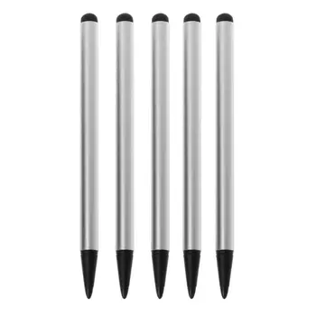 5 ks Odporové, Kapacitné Dotykový Displej Stylus Pen Pre Mobilný Telefón, Tablet PC Pocket Smartphone P9YA