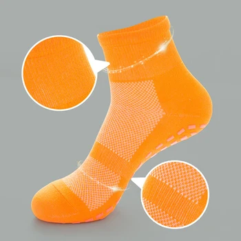 6 Pair/veľa Trampolína Ponožky Non Slip Sticky Grip Poschodí Ponožky pre Ženy, Mužov, Dlaždice, Drevené Podlahy Protišmykových Nemocnice Črievičku