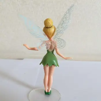 6pcs/veľa Disney Tinkerbell Princezná Hračka Vianočné Anime Akčné Figúrky Model Kolekcie Bábik Vianočný Darček Pre Deti, Dievčatá