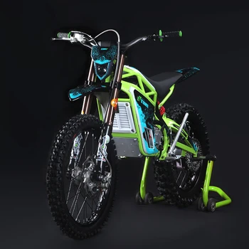 96V3000W elektrické horský bicykel, Max rýchlosť 120 km/h terénne elektrický motocykel vysoký výkon elektrický off-road Emtb