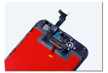 AAA+++LCD Displej Pre iPhone 6 7 8 6S Plus Dotykový Displej Výmena Za iPhone 5 5C 5S SE Č Mŕtvy Pixel+Tvrdené Sklo+Nástroje+TPU