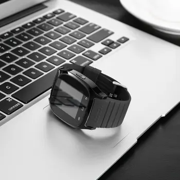 Aktualizácia M26 Bezdrôtové Bluetooth V4.0 Smartwatch Smart Zápästie Elektronické Hodinky Synchronizovať Telefón Mate Pre IOS Apple iPhone Android Telefóny