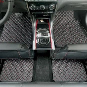 Auto podlahové rohože pre mercedes w245 w169 ml w163 w164 w246 cls w219 w212 w245 cla gla e-class accessorie koberce, koberec